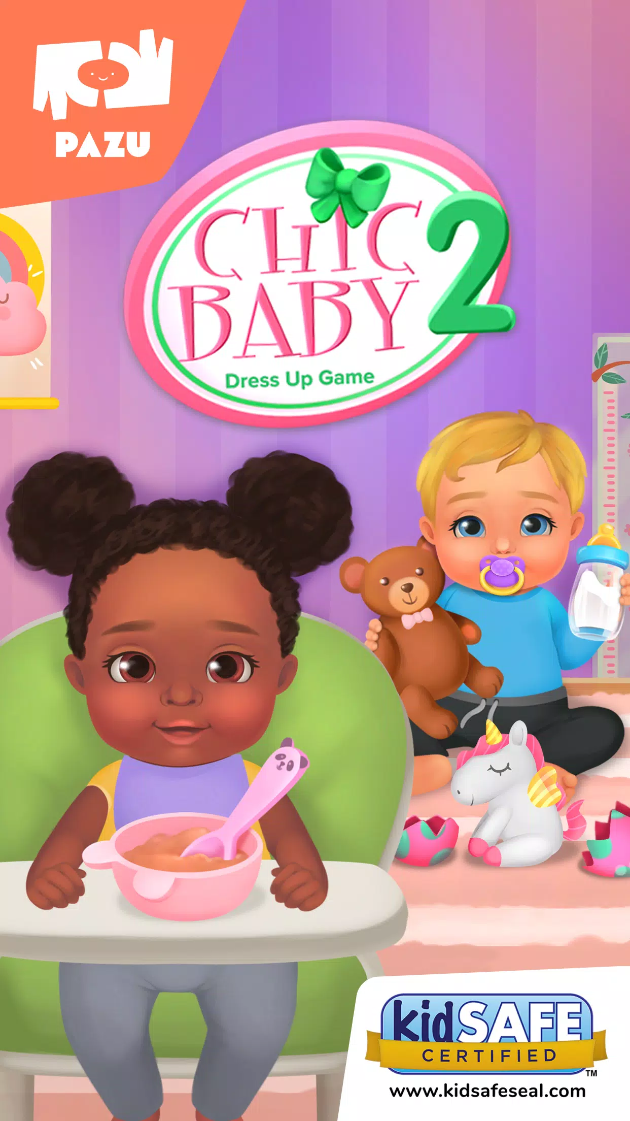 Baby care game & Dress up Screenshot 1