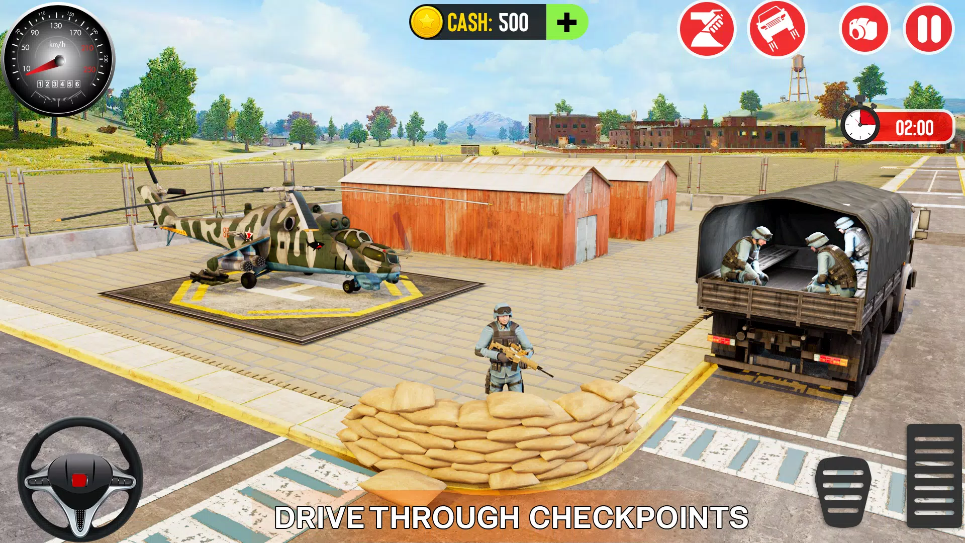 Army Car Games Truck Driving 스크린샷 4