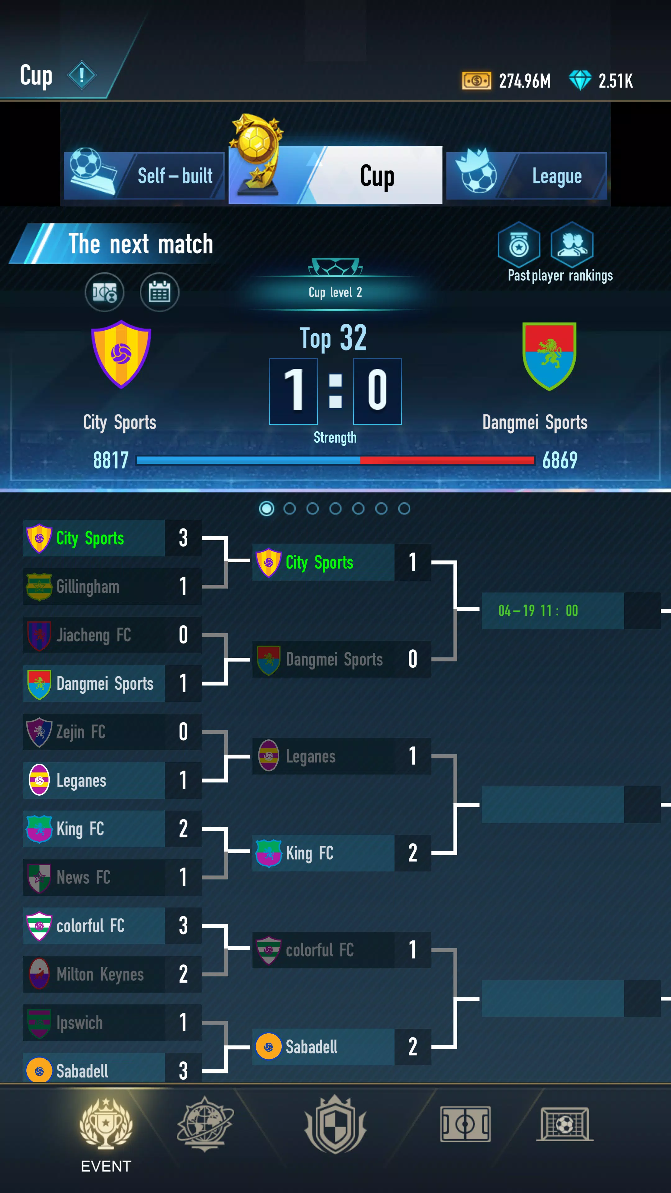 Football Career - Soccer games应用截图第2张