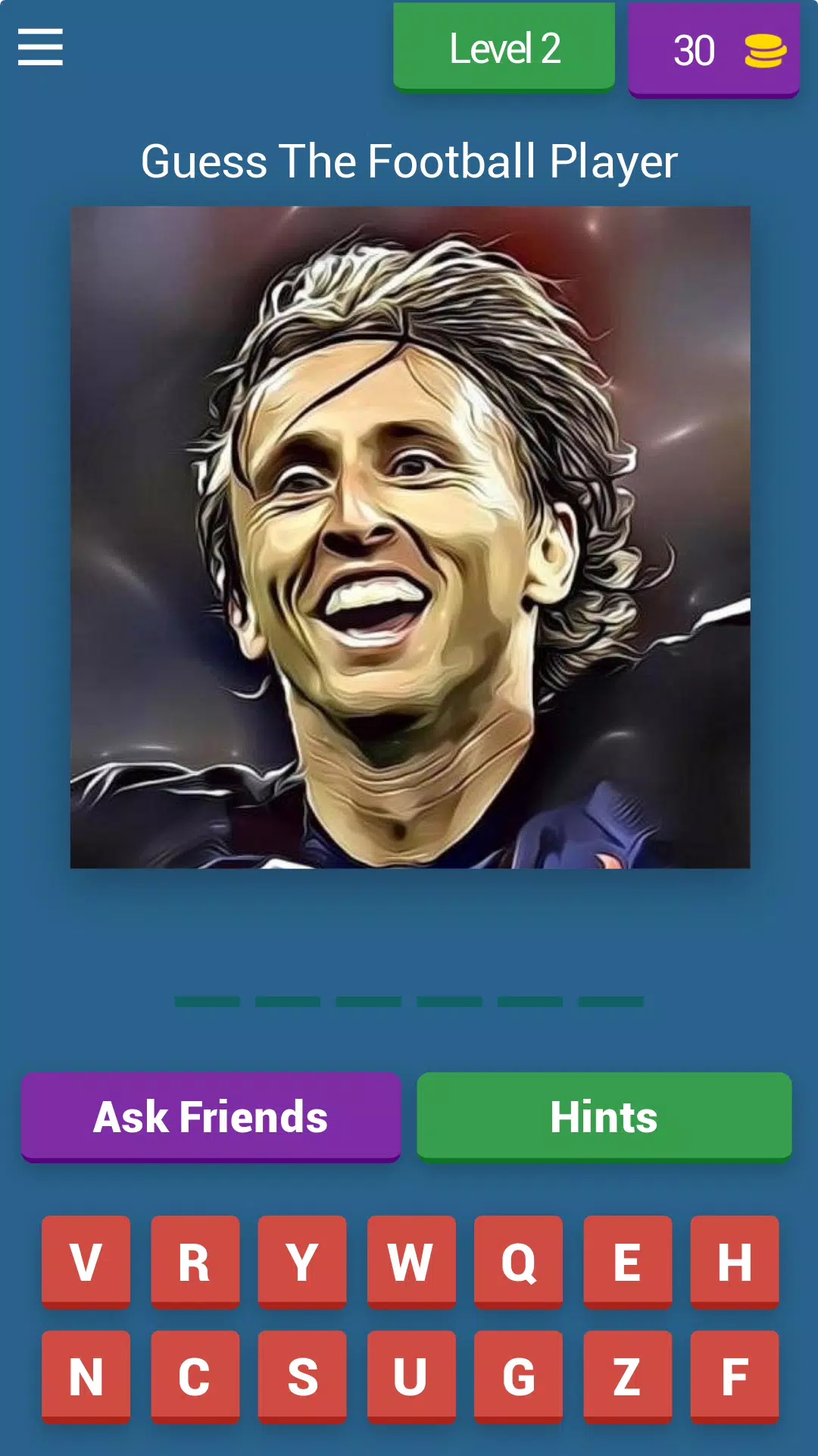 Guess The Football Player Quiz Screenshot 3