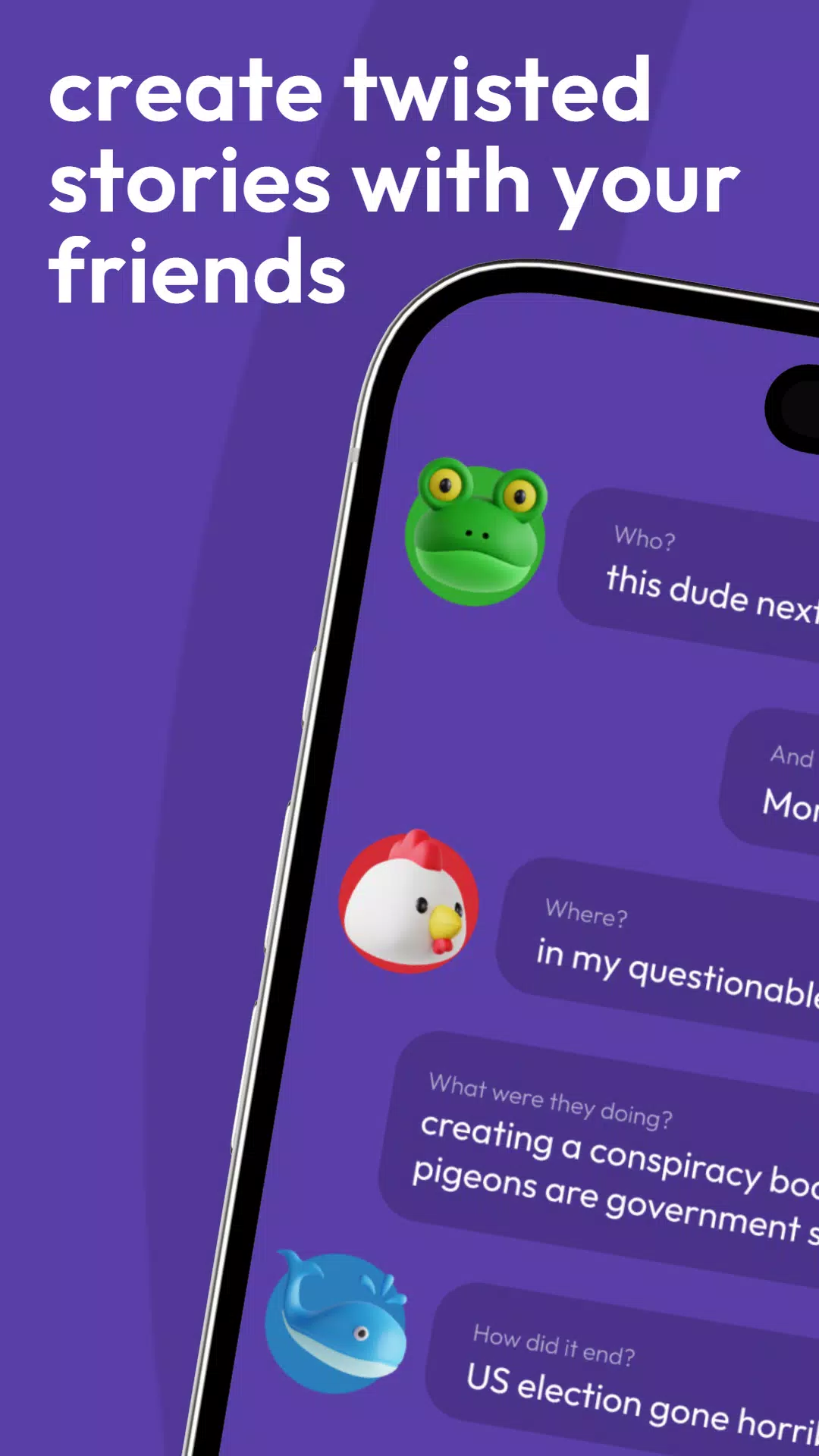 Storiado: twisted party game Screenshot 1
