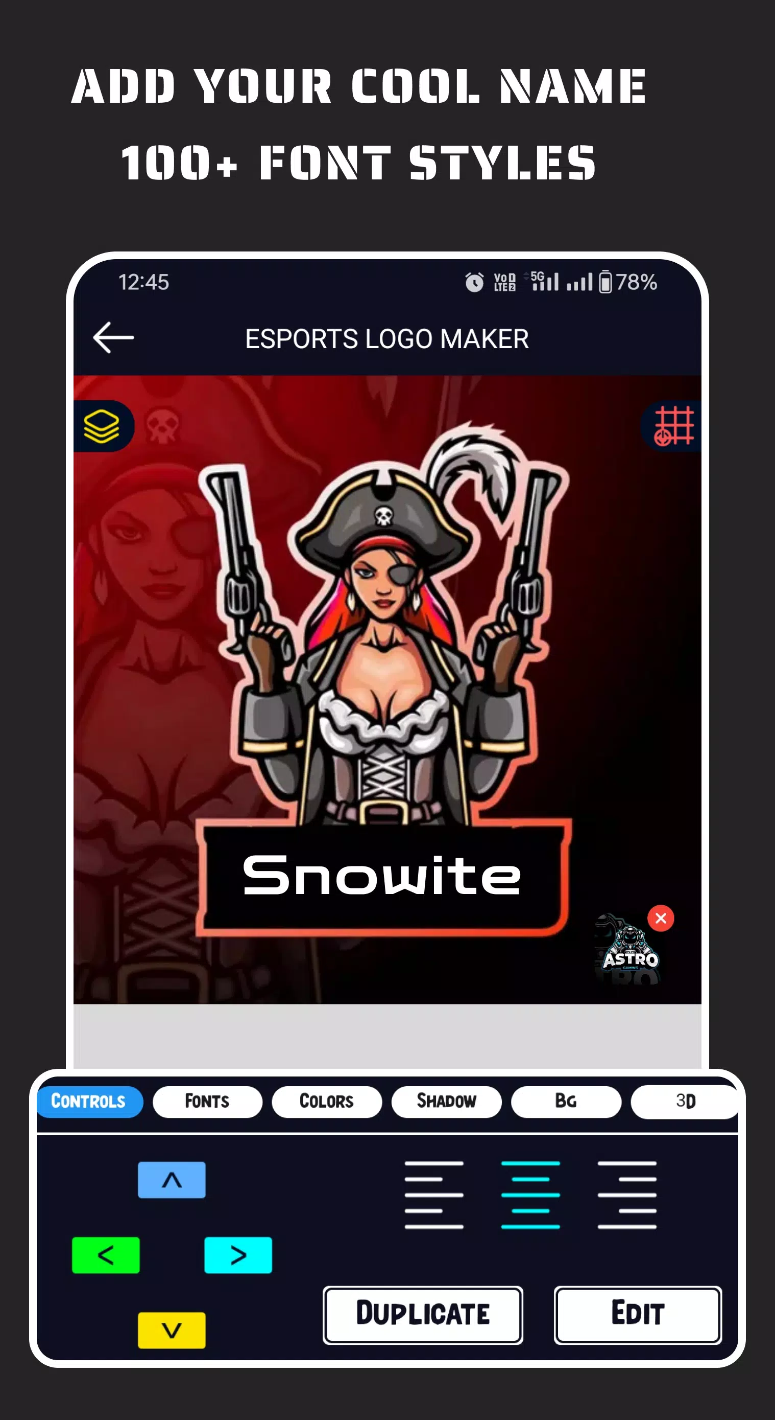 Esportify: Gaming Logo Maker 스크린샷 3