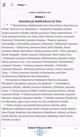 BAIBULI ERIKWERA Runyankore 스크린샷 3
