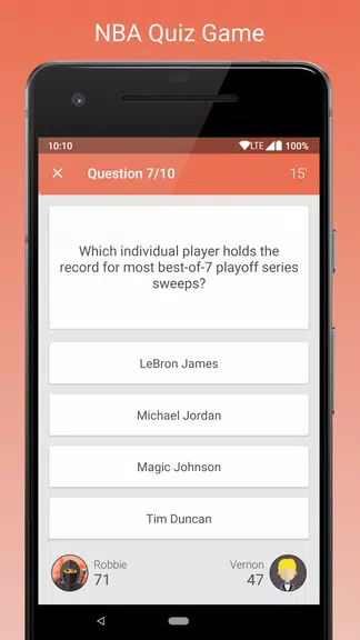 Fan Quiz for NBA Ảnh chụp màn hình 1