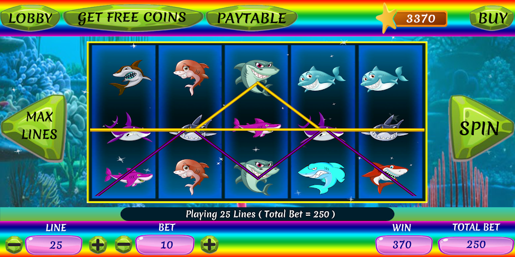 Shark Slots Capture d'écran 3