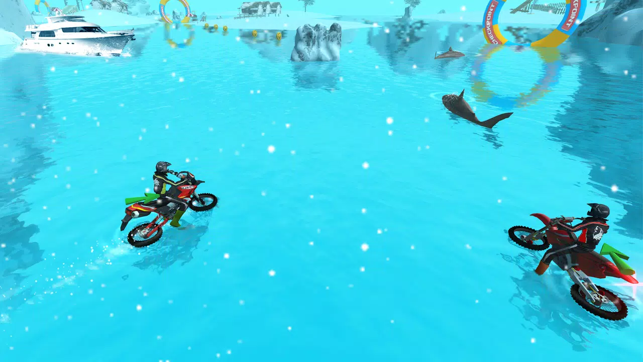 Bike Racing : Water Bike Games Capture d'écran 3