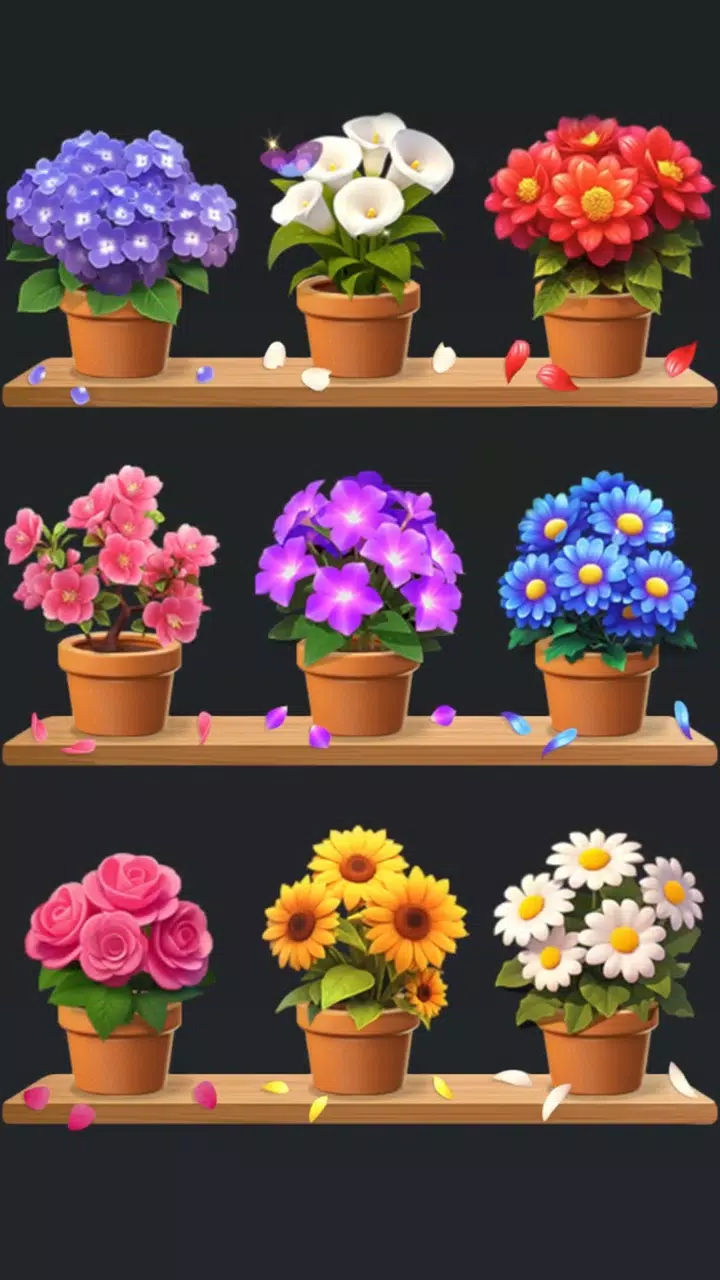 Floral Sort 3D 스크린샷 2