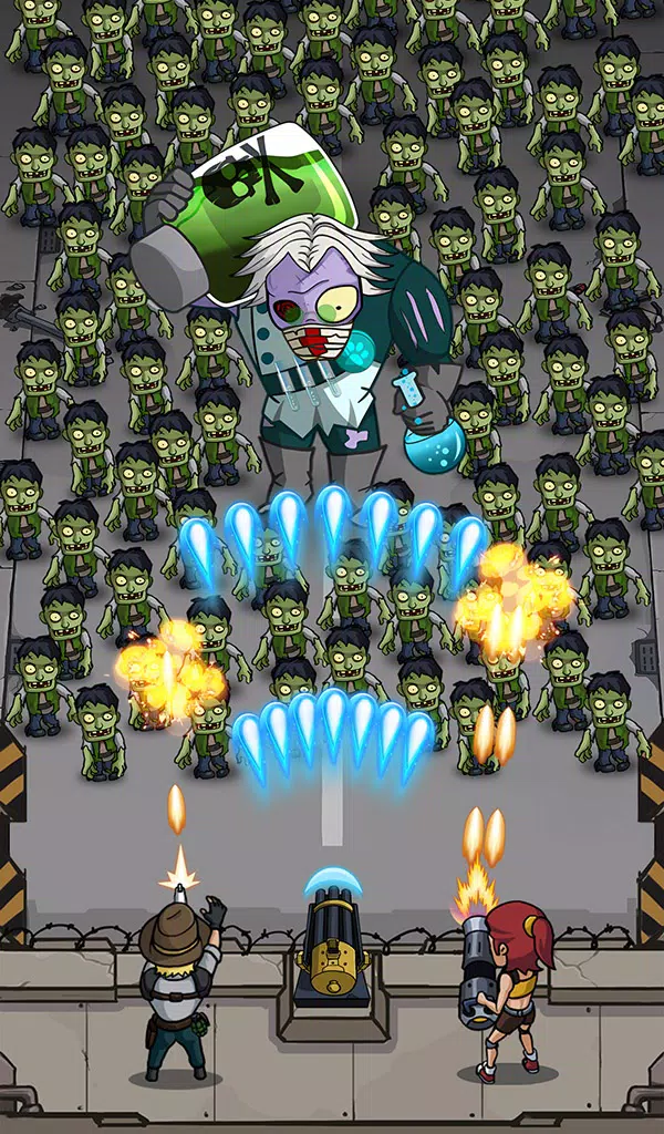 Zombie War Idle Defense Game Screenshot 3