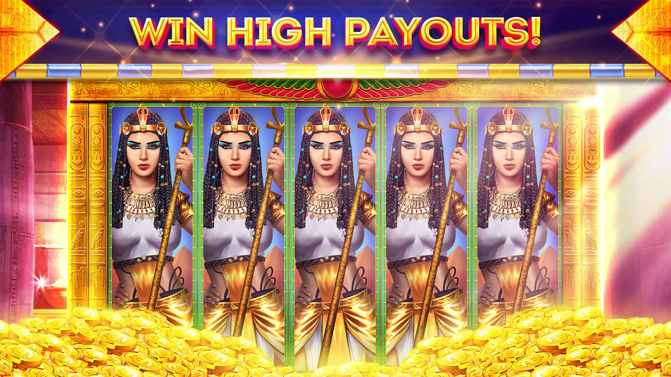 Schermata Pharaohs of Egypt Slots Casino 3