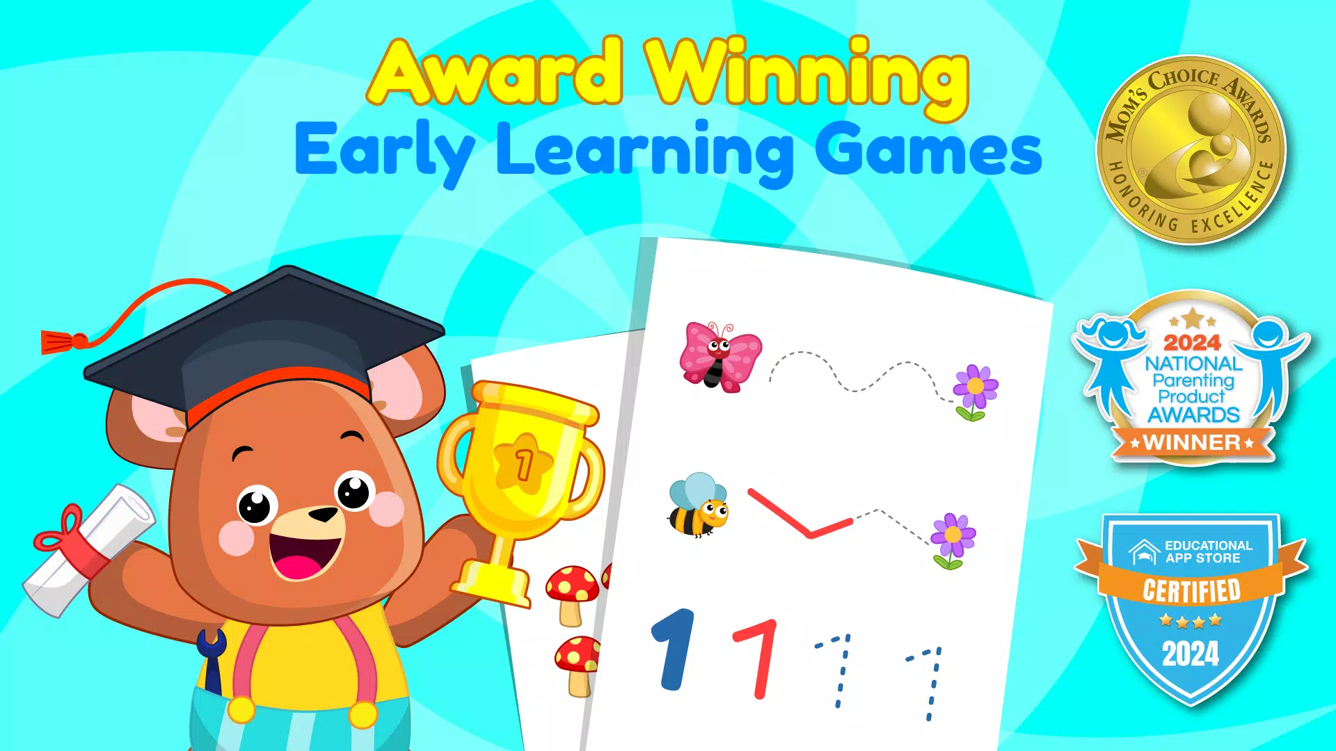 ElePant Kids Learning Games 2+應用截圖第1張