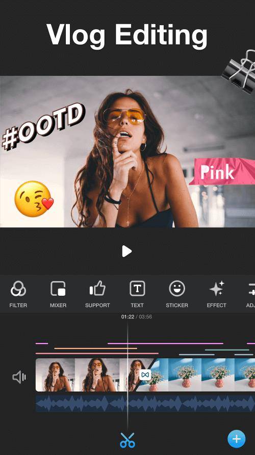 Vlog video editor maker: VlogU應用截圖第1張