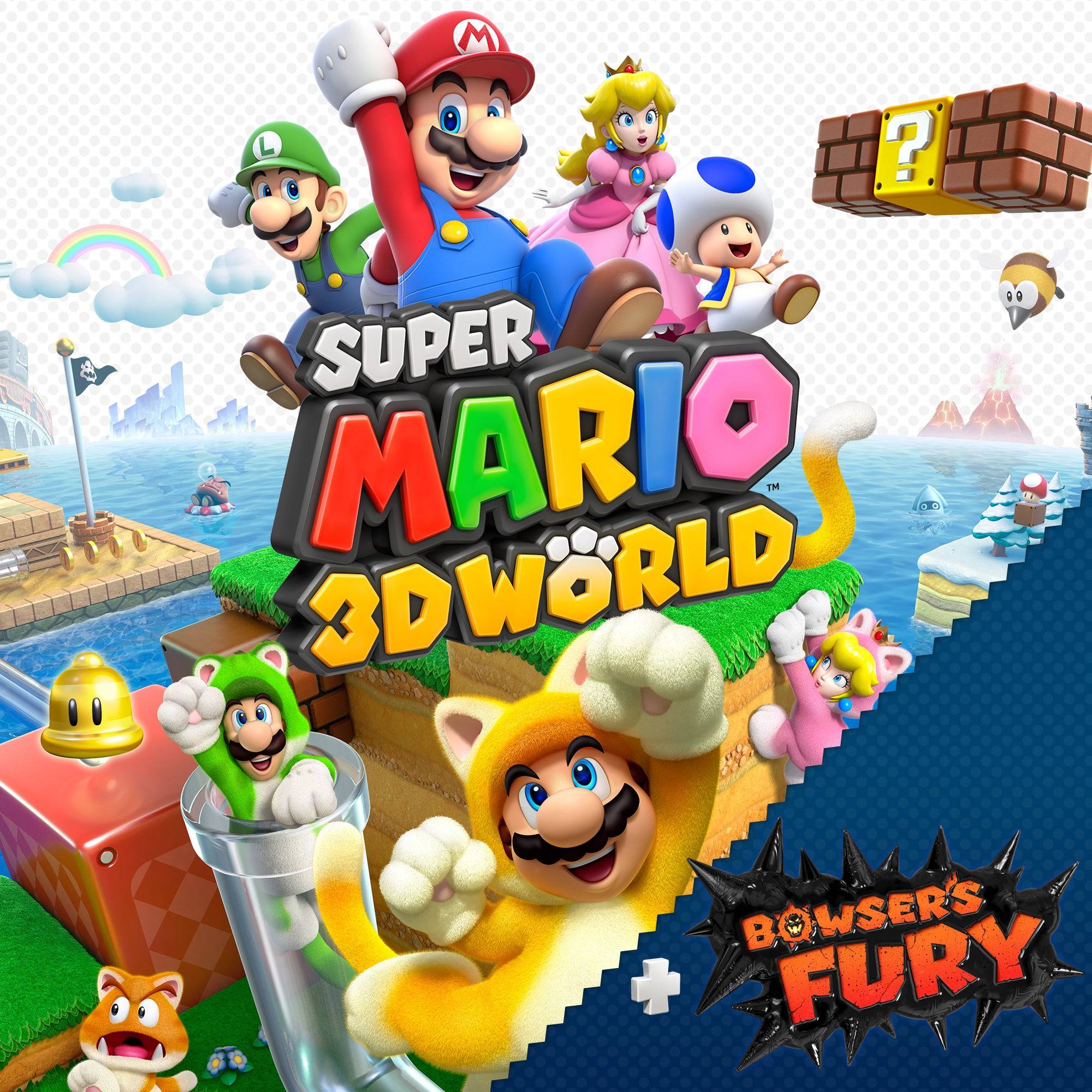 Super Mario 3D World + Bowser的憤怒