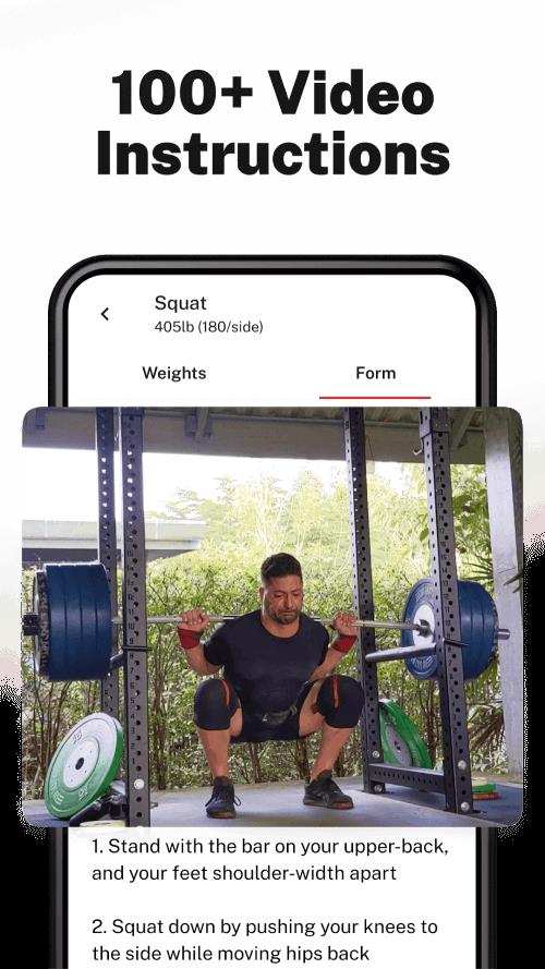 StrongLifts Ekran Görüntüsü 3