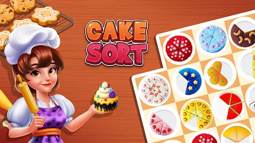 Cake Sort - Color Puzzle Game Ảnh chụp màn hình 1