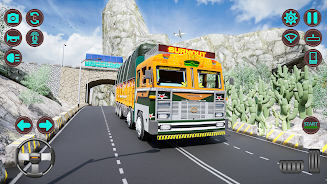 Indian Truck Offroad Cargo Sim স্ক্রিনশট 1