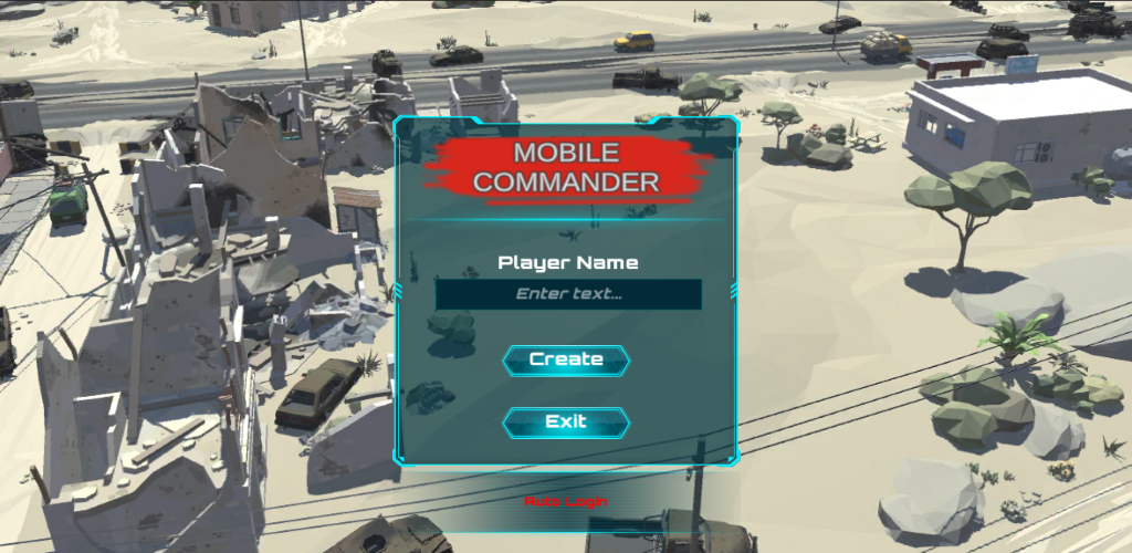 Schermata Mobile Commander RTS 4