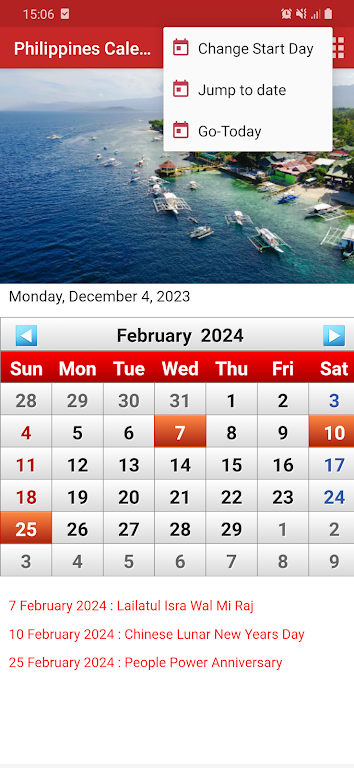 Philippines Calendar 2024 Schermafbeelding 1