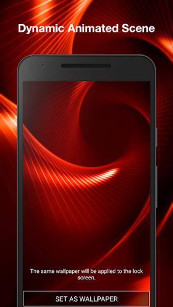 Red Live Wallpaper Schermafbeelding 2