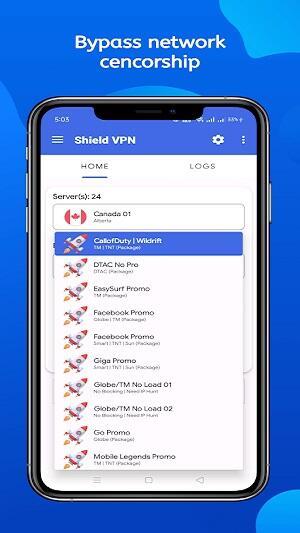 Shield VPN Mod Screenshot 3