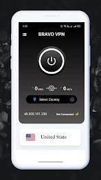 Bravo VPN - Fast VPN Proxy Captura de pantalla 2