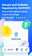 Schermata Bittime: Buy Bitcoin & Crypto 3