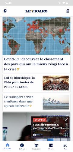 Le Figaro.fr: Actu en direct Captura de pantalla 1