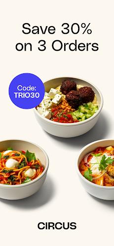 Circus: Fresh Food Delivery Ekran Görüntüsü 1