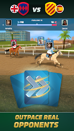 Horse Racing Rivals: Team Game スクリーンショット 1