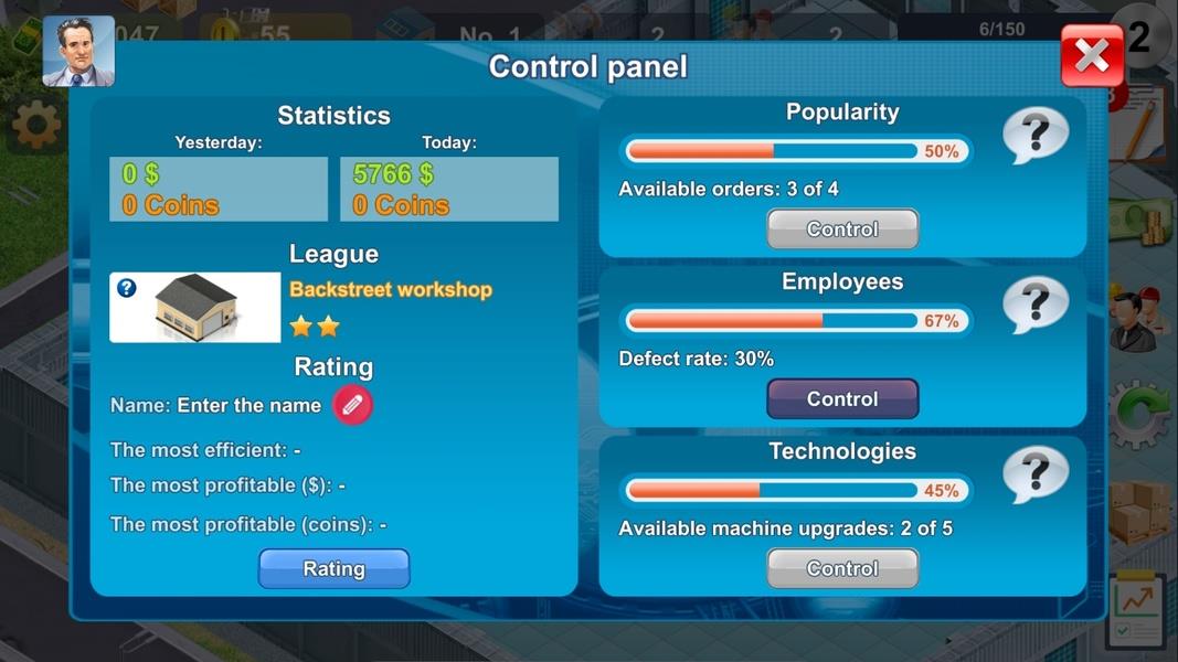 Industrialist – factory development strategy Captura de tela 3