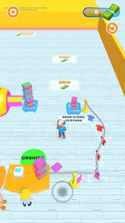 Laundry Rush - Idle Game Screenshot 3