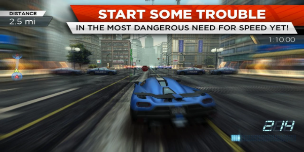 Need for Speed Most Wanted Tangkapan skrin 4