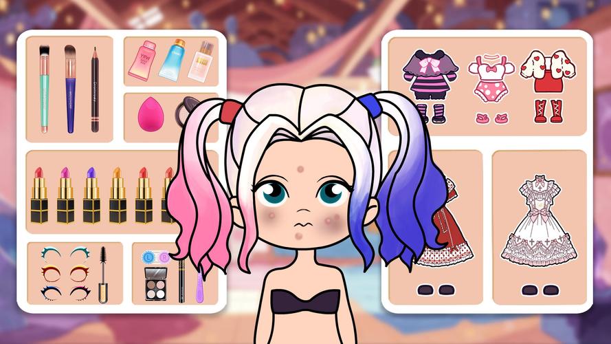 Doll Dress Up - Makeup Games Screenshot 2