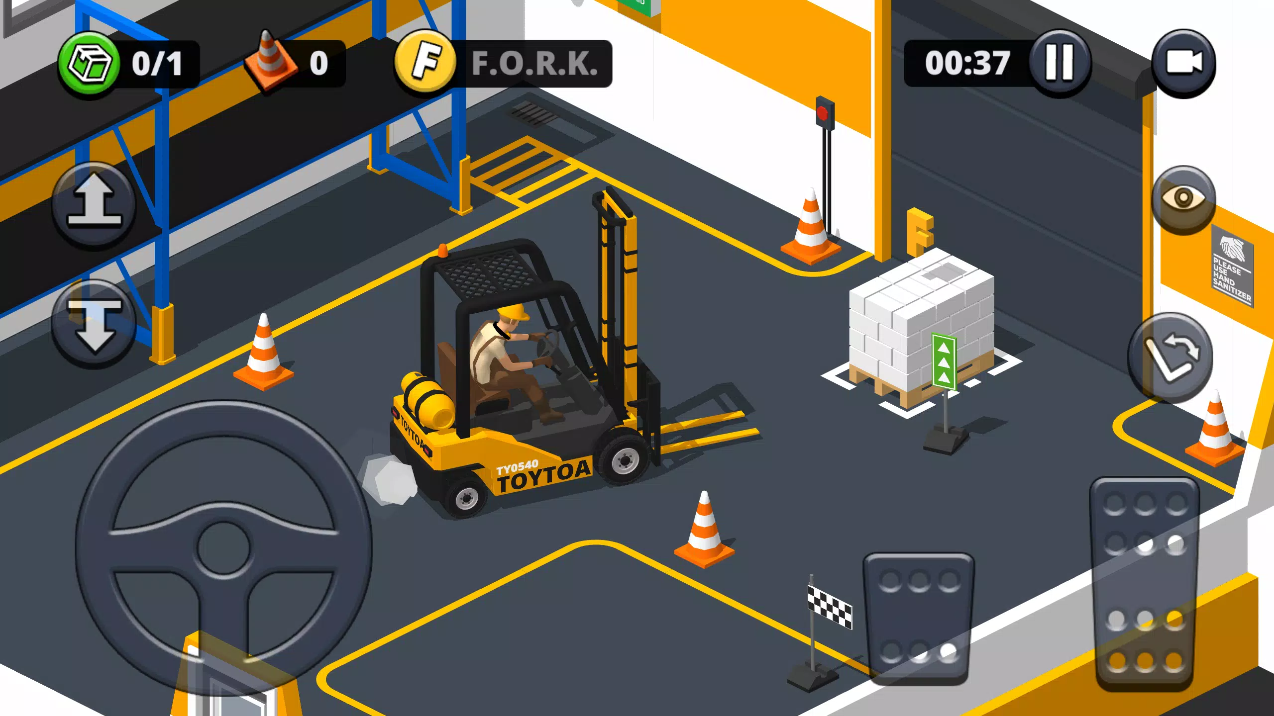 Forklift Extreme Simulator Скриншот 1