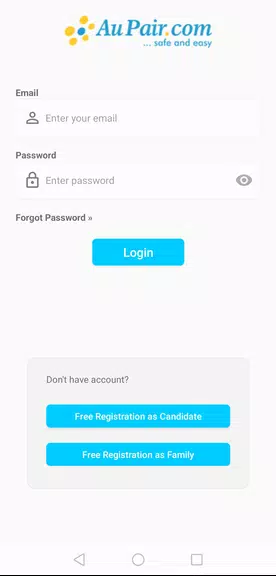 AuPair.com... safe and easy Captura de pantalla 1