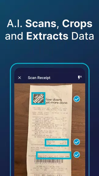 SimplyWise Receipt Scanner Screenshot 3