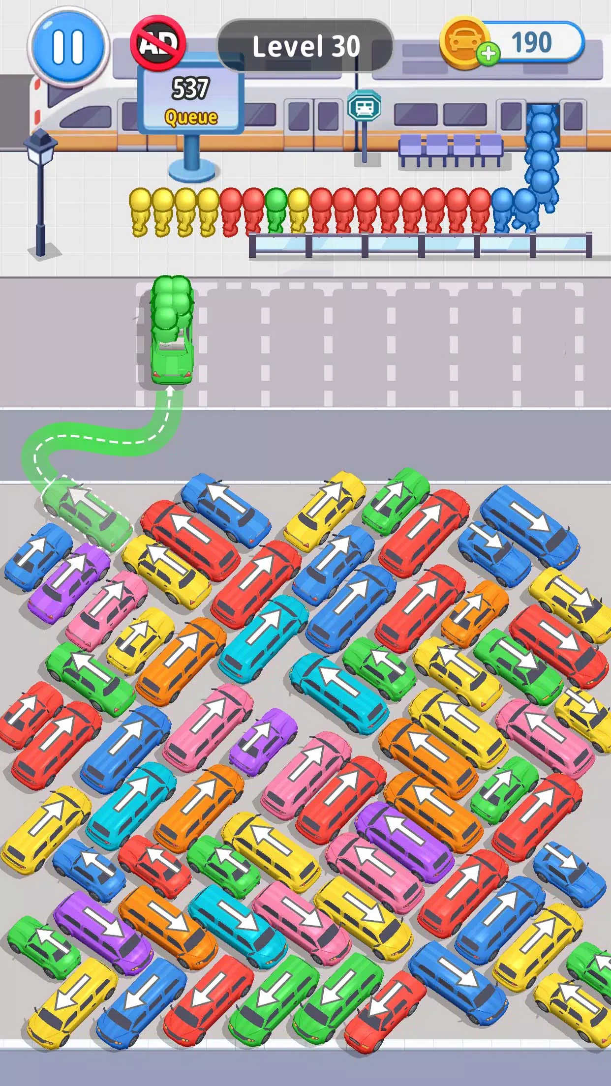 Schermata Car Jam Solver 1