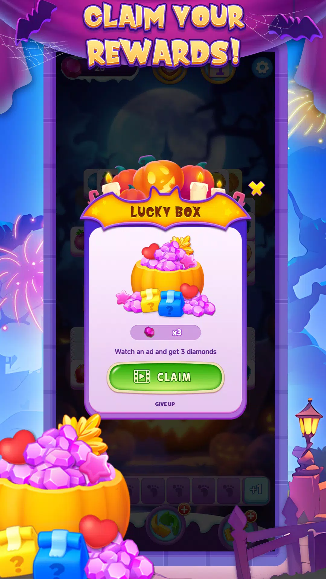 Halloween Fruit Crush Screenshot 4