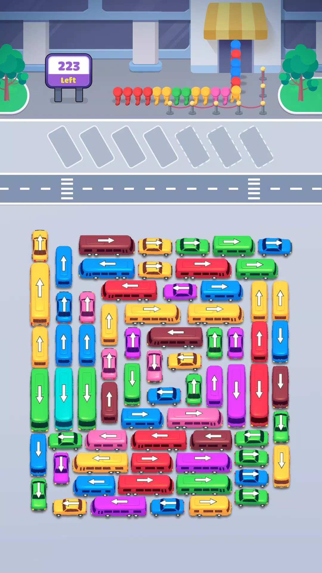 Bus Parking: Car Jam Captura de tela 3