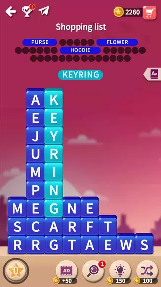 Word rescue: adventure puzzle Schermafbeelding 2