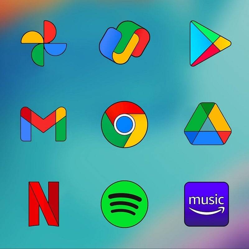 Oxigen HD – Icon Pack Ảnh chụp màn hình 2