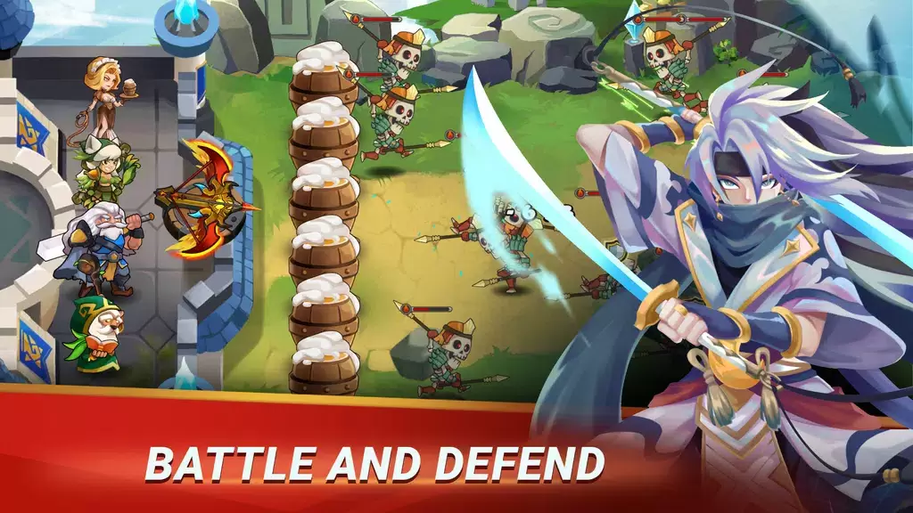 Castle Defender Premium स्क्रीनशॉट 1