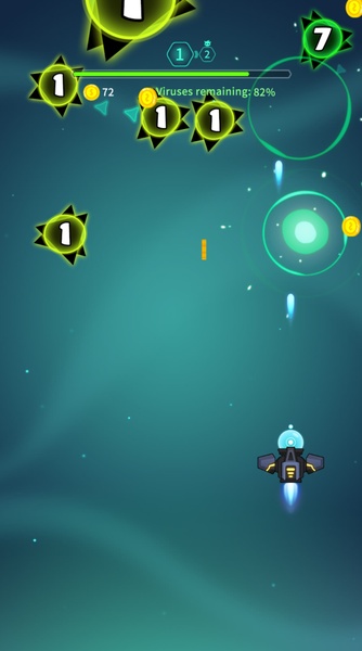 Virus War - Space Shooting Screenshot 1