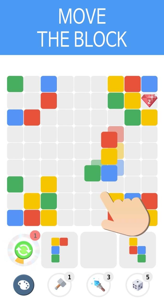 Mapdoku : Match Color Blocks Screenshot 4