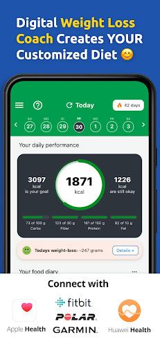 Abnehm App & Low Carb Rezepte應用截圖第2張
