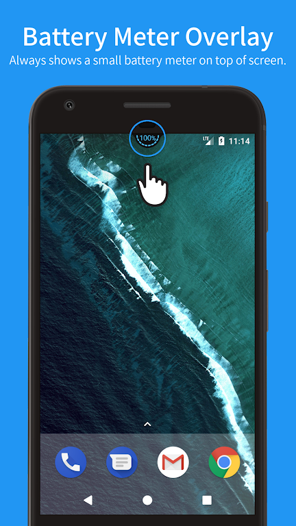 Battery Meter Overlay স্ক্রিনশট 1