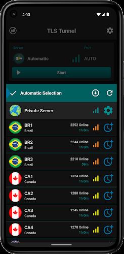 Schermata TLS Tunnel - Unlimited VPN 1