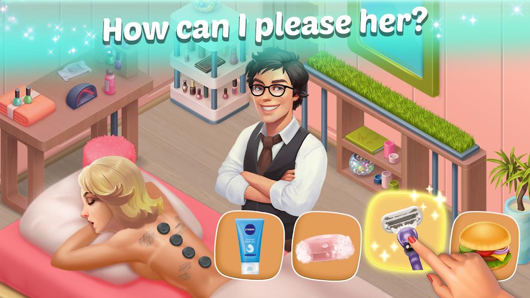 Family Hotel: love & match-3 Mod スクリーンショット 1