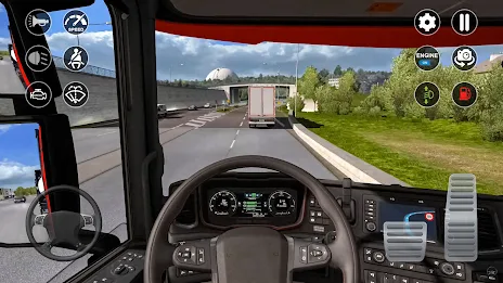 Euro Cargo Truck Simulator Pro Captura de tela 2