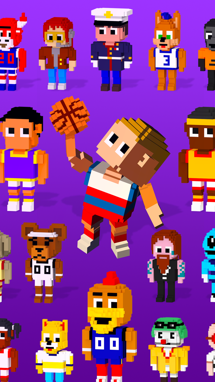 Blocky Basketball FreeStyle Capture d'écran 4