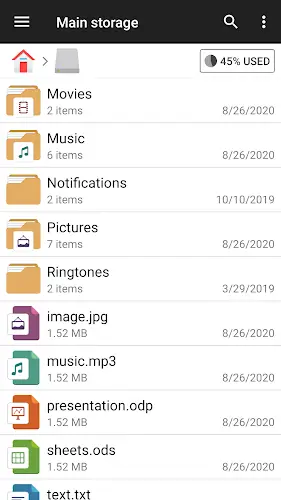 File Manager Screenshot 2